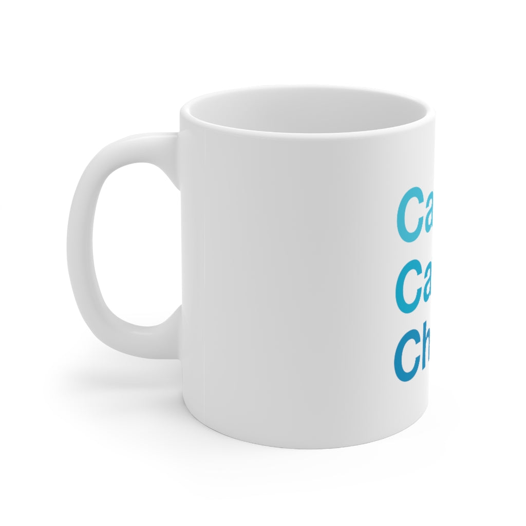 Blue Carbs Caffiene Ceramic Mug 11oz