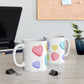 Candy Heart Ceramic Mug 11oz