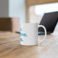Blue Carbs Caffiene Ceramic Mug 11oz