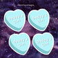 Kinky Candy Heart Stickers