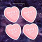 Kinky Candy Heart Stickers