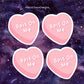 Kinky Candy Heart Stickers