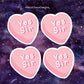 Kinky Candy Heart Stickers