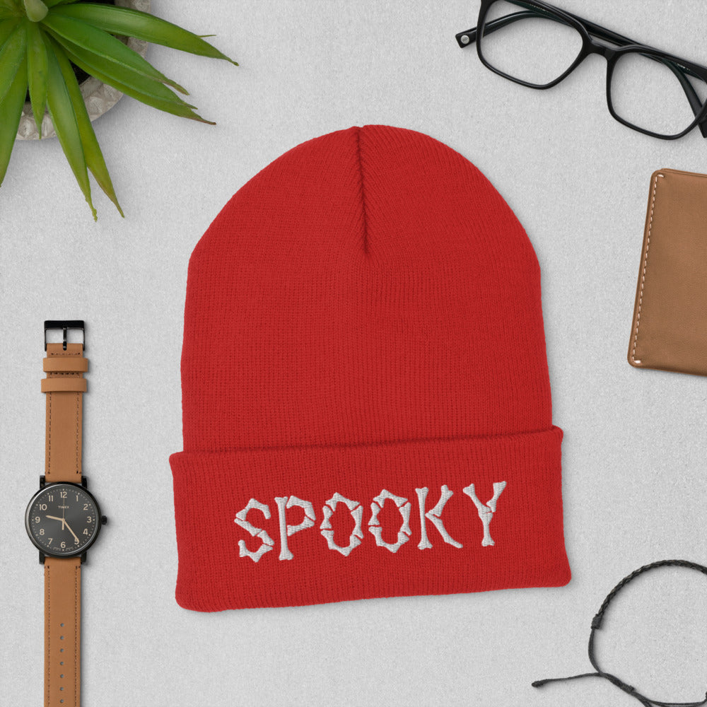 Spooky Cuffed Beanie