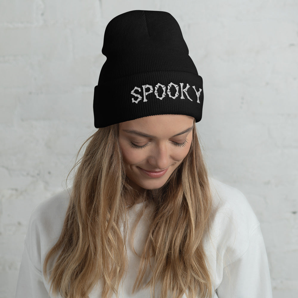 Spooky Cuffed Beanie